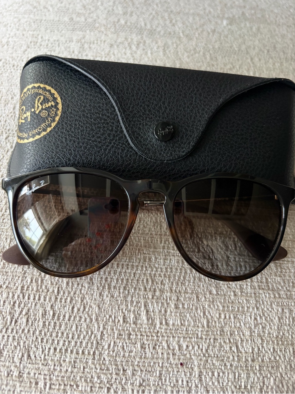 Ray-Ban Brown Gradient Tortoiseshell Sunglasses